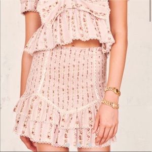 Loveshackfancy Raina skirt